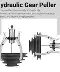 Real Deal 50 Ton Split Hydraulic Puller Sets That Will Kick Gear Off Bearings In No Time Flat Including Hand Pump Separate Hose For Toughest Spaces Professional Garage And Shop Maintenance Fix Tools For All Mechanics. hydraulic gear puller