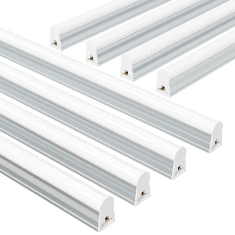 8 Pack 4Ft LED Shop Lights With 2000LM 6500K Super Bright White, 20W Linkable Utility Fixture For Garage Gym Ceiling Under Cabinet