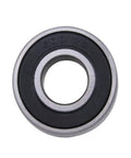 Chromium Steel Deep Groove Ball Bearing 6001RS 12x28x8mm front view
