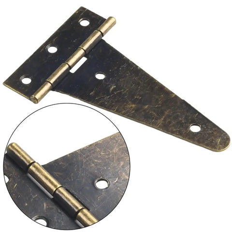 Bronze Hinges For Wood Wine Box Repair Kit Two Pack With Galvanized Iron Hardware T Shaped Tool And Screws Replacement Supplies