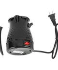600W Electric Turkish Coffee Pot With Removable Handle, 600ML Portable Kettle For Tea And Coffee, shown with power cord and handle
