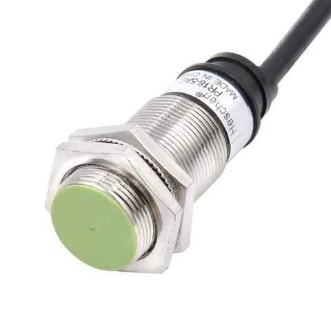 M18 Inductive Proximity Sensor Switch PR18-5AC 5mm Sensing Distance For Industrial Automation, 100-240VAC 2-Wire Normally Closed, Shield Flush Mount, CE Certified, Iron Target Ready, Fast Response