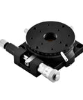 Premium Manual Rotary Stage Micrometer Head With Heavy Duty Bearing For Cnc Machining And Optical Testing shows 60mm rotary micrometer head.