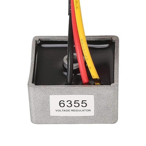 Premium Voltage Regulator Rectifier for Club Car DS Carryall Gas Golf Carts 1992 up, featuring copper windings and wires.