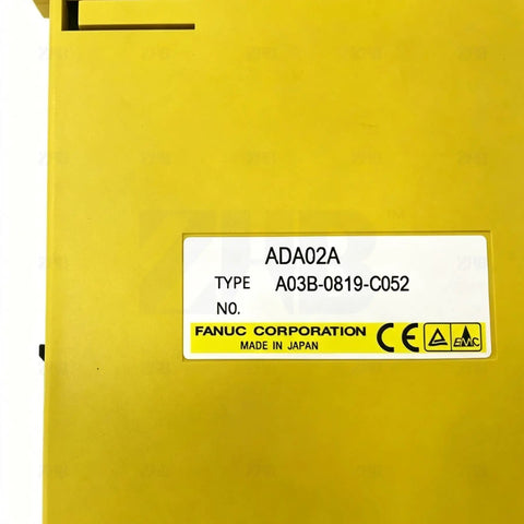 Analog I O Output Board For CNC Machines With A03B 0819 C051 And A03B 0826 J051 C052 Compatibility Industrial Control Module close-up label