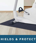 Heavy Duty Exercise Equipment Floor Mat For Under Treadmill Spin Bike And Home Gym Machines 36 By 84 Inch Surface Protector