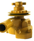 Heavy Duty Water Pump For Komatsu Engines 2D94 3D94 4D94 features a yellow casing, ideal for direct swap replacement.