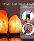 Six Pack E12 Candelabra Base 15W Incandescent Bulbs For Himalayan Salt Lamps And Plug In Night Lights Dimmable Brightness Two Point Zero By Zero Point Seven Inch Size Ideal Replacement Bulbs with bulb fitting in Himalayan salt lamp