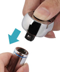 Three Eighths Inch Drive Ratchet With Ninety Tooth Quick Release Reversible Chrome Alloy Finish being attached to socket