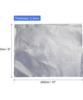 PATIKIL graphite foil gasket sheet, 250x200x0.3mm, pack of 5, front view