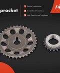 Six Piece Engine Timing Chain Kit With Sprocket For DOHC 1.8L 1ZZ FE Fits Chevrolet Prizm Pontiac Vibe Toyota Celica Corolla Matrix