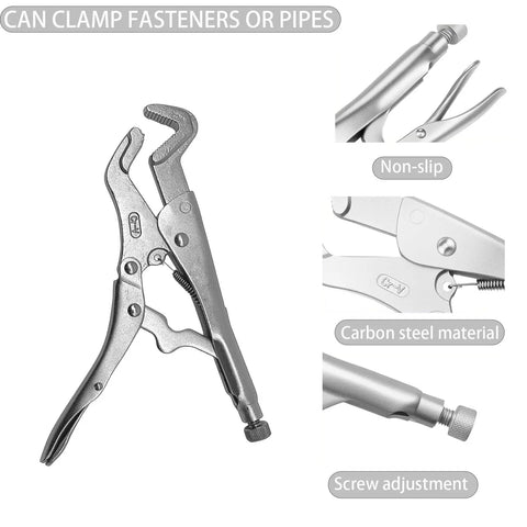9 Inch Locking Vise Grip Plier With Nose Jaw For Sway Bar Link Removal Welding And Pipe Clip Repair Heavy Duty Vice Grips