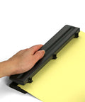 Three Hole Punch For Home Or Office No Fuss 8 Sheet Capacity Cuts 9/32 Inch Holes Through 20lb Paper Removable Chip Tray