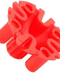 Red replacement component for Cascade Spray Dome Assembly Replacement Part CSD ASSY For Commercial Coffee Brewers.