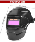Big Screen Welding Mask With True Color Solar Auto Dimming And Color Changing Shield, durable design with adjustable fit