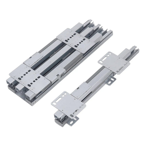 Soft Close Drawer Slide With Dampening, Quiet Heavy Duty 60Kg Load Capacity For Kitchen Cabinets, Closets And Wardrobes, Smooth Sliding Hardware That Glides Quietly, Reducing Slams And Bumps For Everyday Use In Busy Homes. Steel soft-close drawer slides
