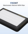 Tesla Model 3 And Y HEPA Cabin Air Filter 2 Pack PM25 Activated Carbon Replacement front view