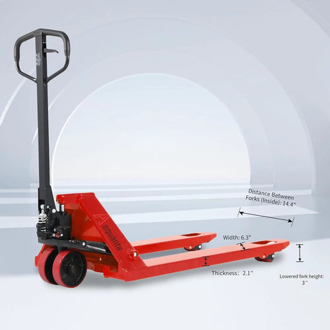 Heavy Duty Manual Pallet Jack Truck Designed To Lift 6600 Pounds With Ease And Deliver Butter Smooth Hydraulic Operation For Every Warehouse Chore Or Commercial Receiving Task Without Breaking A Sweat