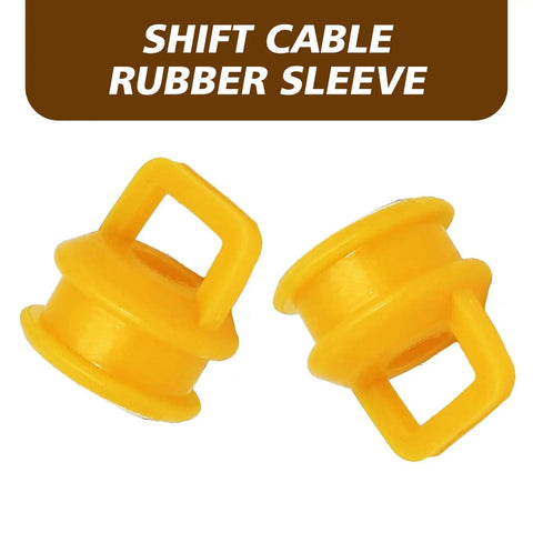 Durable Transmission Shifter Linkage Cable Bushing Repair Kit Wear Resistant And Heat Resistant Shift Lever Bushing For Chevy Buick Cadillac GMC 14104 15276979 15823112 19152621 Orange
