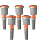 MP800SR90 90 To 210 Degree Short Radius Sprinkler Rotator Nozzle For 6 To 12 Feet Coverage Female Threaded 5 Pack Compatible