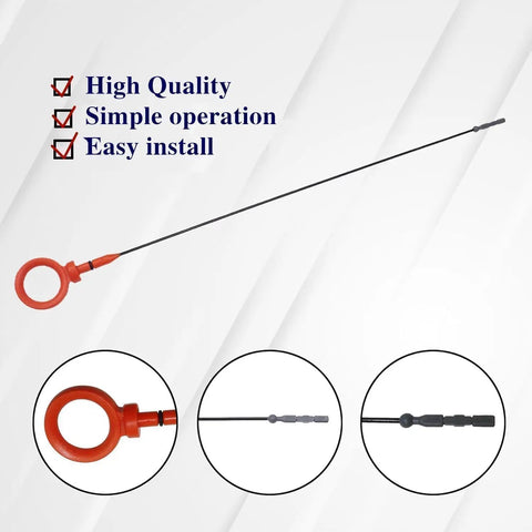 Engine Oil Dipstick For Audi A4 A5 Q5 S4 S5 S6 RS7 2009 To 2017 3.0L 3.2L 4.0L V6 V8 Beef Up Your Ride By Replacing