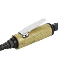 Heavy Duty Pneumatic Die Grinder Delivers Ridiculous 25000 Rpm Speed For Smooth Metalworking Deburring Tasks And Auto Detailing Projects Any Day Now, side view showcasing alloy steel body.