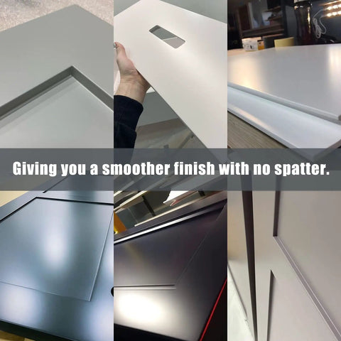Smooth finish surfaces showing results from Pro Grade HVLP Spray Gun Kit 1.7mm Nozzle 600cc Gravity Feed With One Quarter Inch Air Inlet