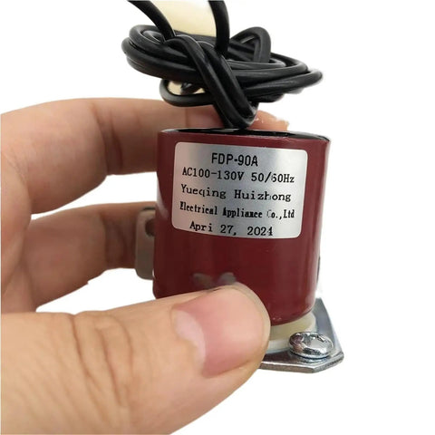 FDP90A Drain Valve Solenoid Replacement For Ice Making Machines, Compatible With AC 100 To 130V And 120V, 50 Or 60Hz in hand