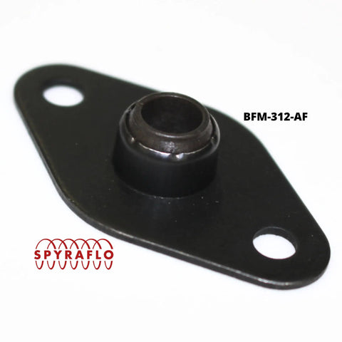 Three Pack Five Sixteenths Inch Self Aligning Acetal Bearings With Two Bolt Flange Mount Designed For High Speed Machinery And Built Tough To Handle The Daily Grind While Keeping Things Running Smoothly