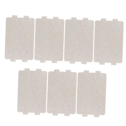 Two Sets Of Seven Microwave Mica Plates For Heat Insulation Replacement Easy To Cut Compatible With Most Microwave Ovens Durable Insulation Sheets