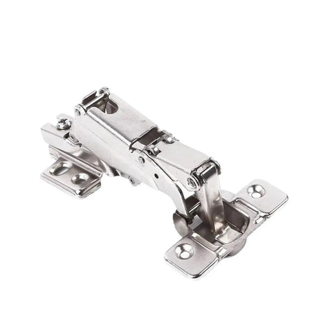 165 Degree Corner Fold Concealed Cabinet Door Hinge Set for Home Kitchen with Screws Easy Install Heavy Duty Load Bearing Smooth Close Action