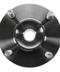 Wheel Hub Bearing Assembly Two Pack Front Left Driver Side And Front Right Passenger Side ABS For Mitsubishi Lancer 2.0L 2002 2007 And 2.4L 2004 2006 Free Return, top view.
