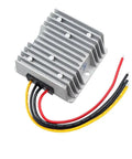 Heavy Duty 48 To 13.8 Volt Step Down Dc Power Converter Buck Regulator Module 10 15 20 Amp with heat sink and wires.