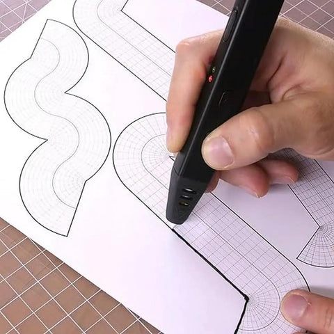 Kickass 3D Drawing Pen Handles 1.75Mm Abs And Plastic Filaments Smooth As Butter Slide Lets You Dial In Flow With Zero Sweat While The Rugged Sealed Tip Stays Darn Near Clog Proof All Day For Pure Creative Vibes