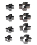 Eight Piece Cactus Shaped Leather Cutter Die Set For DIY Leather Craft Punch Die Tool Kit With Durable High Carbon Steel Punches