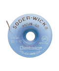 Desoldering Braid Rosin SD Solder Wick 10 Feet Long Pro Grade PCB Repair And IC Removal Copper Braided Wire spool close-up