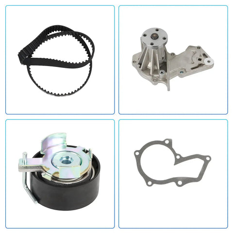 BE8Z-6K254-A Timing Belt Kit With Water Pump For 1.6L Ford Escape 2013-2016, Fiesta 2011-2019, belt, pump, tensioner, gasket