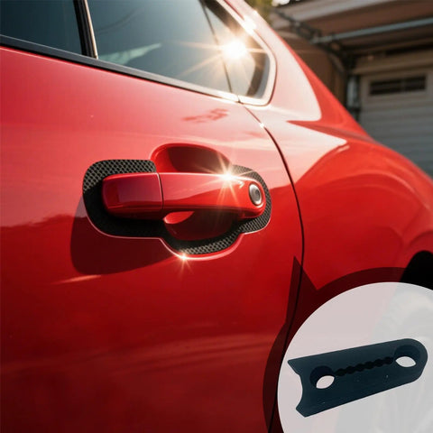 Ditch The Door Bangs Forever With These Heavy Duty Silicone Bumpers Designed To Mute Loud Car Door Clank and protect red car door from damage.