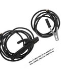 Heavy Duty Welding Holder And Ground Clamp Set Perfect For Mma Machines With Sturdy Connectors For Versatile Metal Fabrication. 2 cables included.