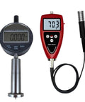 Digital Portable Surface Roughness Tester For Shot Peening And Sandblast Depth Measuring 0 To 6.5 Mm Range DB20 SRT231 Pro Grade Easy Readout Auto Shutdown ASTM D4417 B Compliant Navy Industrial NDT Tool With Intuitive UI, probe and display