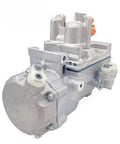 Premium Electric Ac Compressor Engineered For Renault Zoe Ev Climate Control showing a silver metal body with multiple attachment points.
