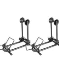 Bike Floor Parking Rack Stand for Mountain, Road, and Fat Bikes, Dope Push In Design for Quick Indoor Outdoor Garage Storage