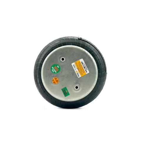 Heavy Duty Double Convoluted Air Spring Bag Replacement For 6926 Series Rides Built To Take A Beating On Rough Roads 4.10 Inch Tall 6.31 Inch Top Plate Width 7.7 Pound Weight Leak Tested Fits Firestone Contitech Goodyear 6926 Matchups, top view