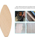 Close-up of beech dowel pin and images showing use in 100 Piece Wood Biscuits Kit For DIY Woodworking Joinery Beech Dowel Pins.