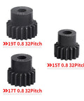 Durable Metal Spur Gear Set 54T 32P With 15T 17T 19T Pinions For Traxxas Slash 4x4 2WD Rustler Rally Stampede Summit