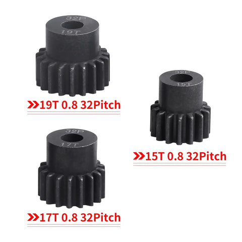 Durable Metal Spur Gear Set 54T 32P With 15T 17T 19T Pinions For Traxxas Slash 4x4 2WD Rustler Rally Stampede Summit