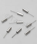96 Pcs 3x8mm DIP Quartz Crystal Oscillators Kit With 4/6/8/10/12/16/20/24/25/27/30/32.768MHz Frequencies arranged on surface