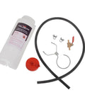Auxiliary Fuel Tank 1L Ventilated For Small Engine Maintenance And Carburetor Tuning with hose and fittings