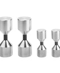 Four Pack Flange Two Hole Alignment Pins Crafted From Premium Stainless Steel Straight Up Durable 1-1/8 In And 1-5/8 In Sizes displayed in two sizes.