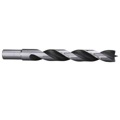 Single drill bit from Pro Grade Brad Point Drill Bit Set With Chrome Vanadium Bits 29 Piece Imperial Range From One Sixteenth To One Half Inch